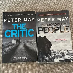 Peter May Book Set - The Critic & Extraordinary People